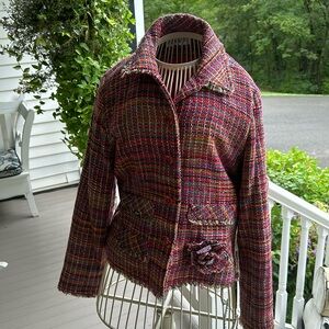 Multi colored blazer/jacket